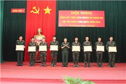 Quân khu tổng kết thực hiện nhiệm vụ tham gia Hội thi Cứu hộ cứu nạn toàn quân năm 2022